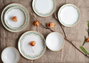 Hermia Livora Chic 24 Ytkm - Juego de cena de porcelana de 24 piezas Multicolor